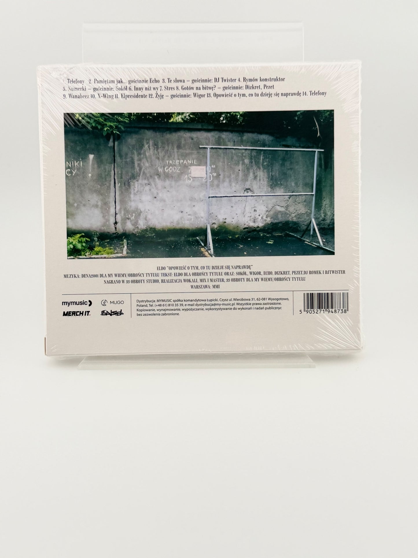 🇵🇱Polish Hip Hop CD - Eldo - Opowieść o tym co tu dzieje sie na prawde Polski Rap