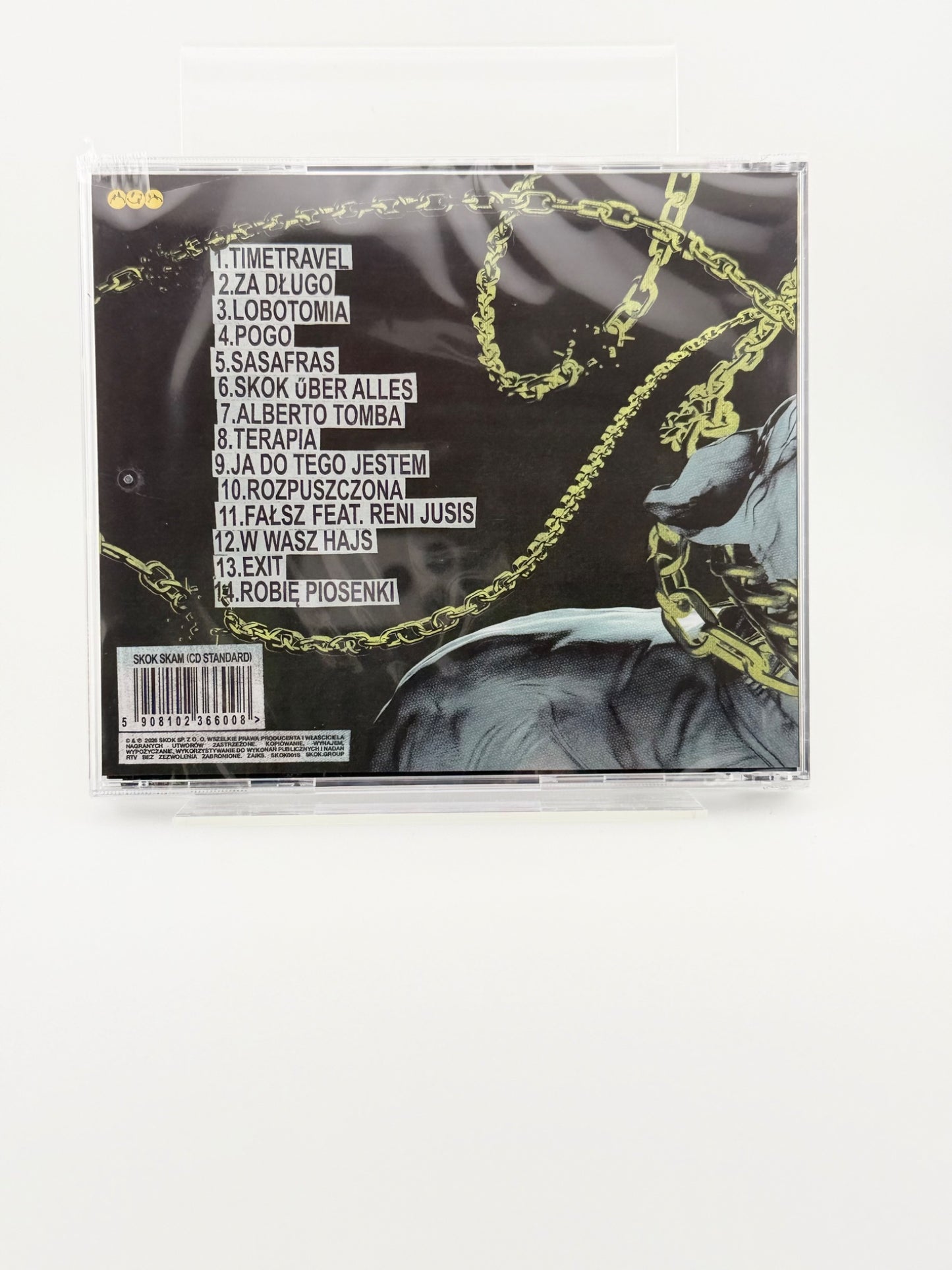 🇵🇱Polish Hip Hop CD - Skam - Skok Sokol Kukon Hewra Magiera Polski Rap