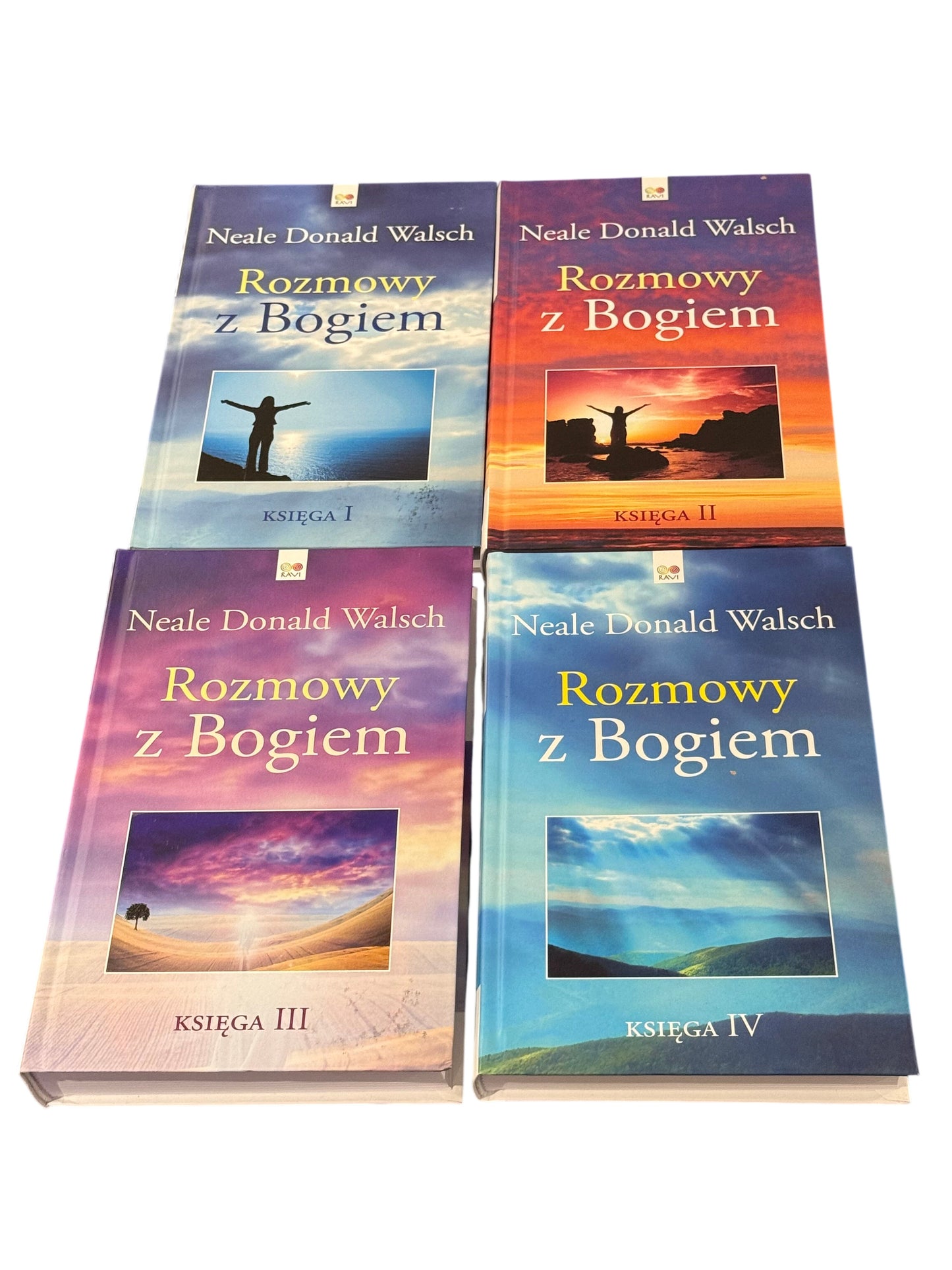 Polish 🇵🇱 Book - Neale Donald Walsch - Rozmowy z Bogiem 1,2,3,4 (Full Pakiet)