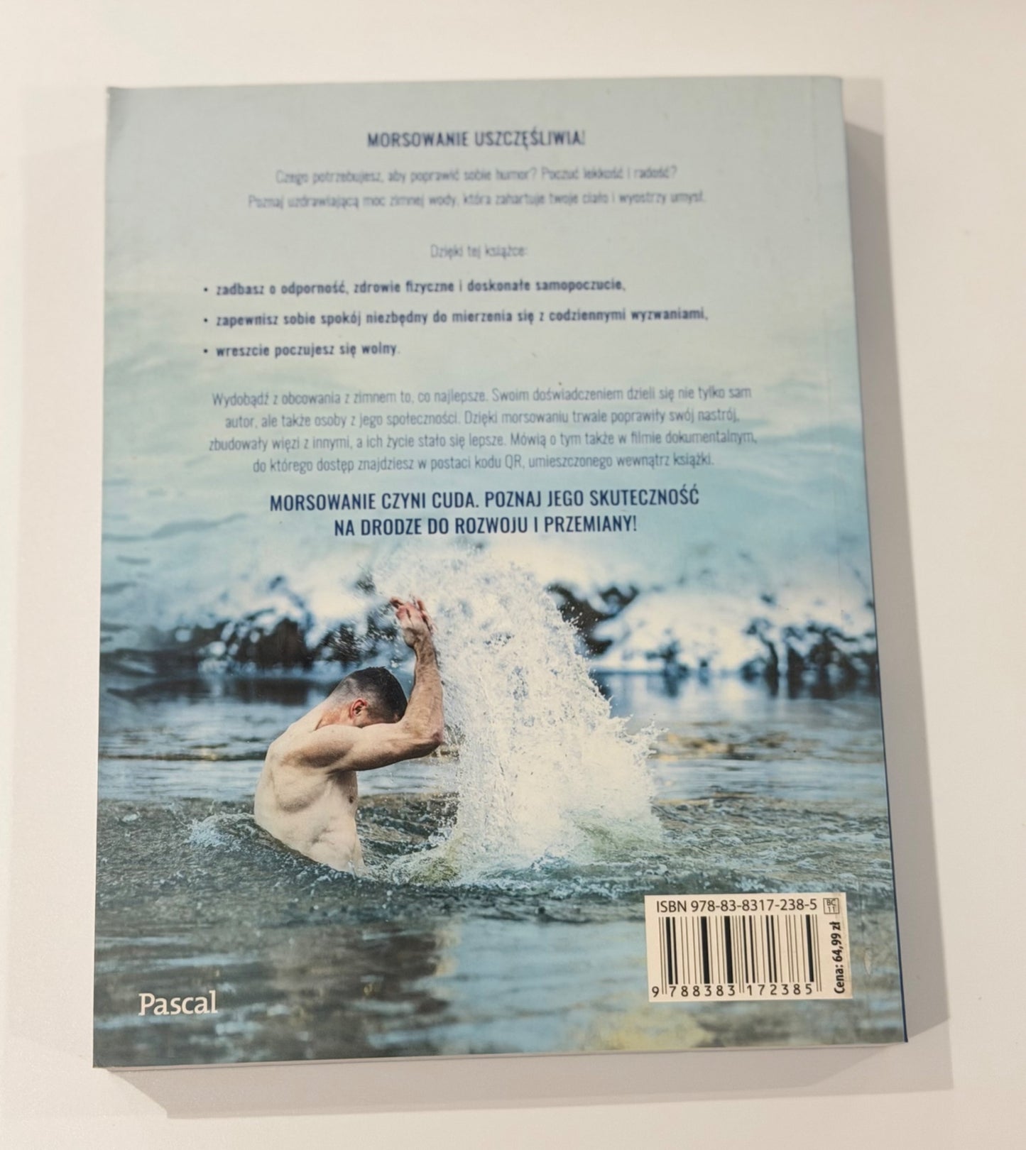🇵🇱Polish Book - Valerjan Romanovski - Terapia Zimnem. Jak morsowanie uszczęśliwia twoje ciało i umysł