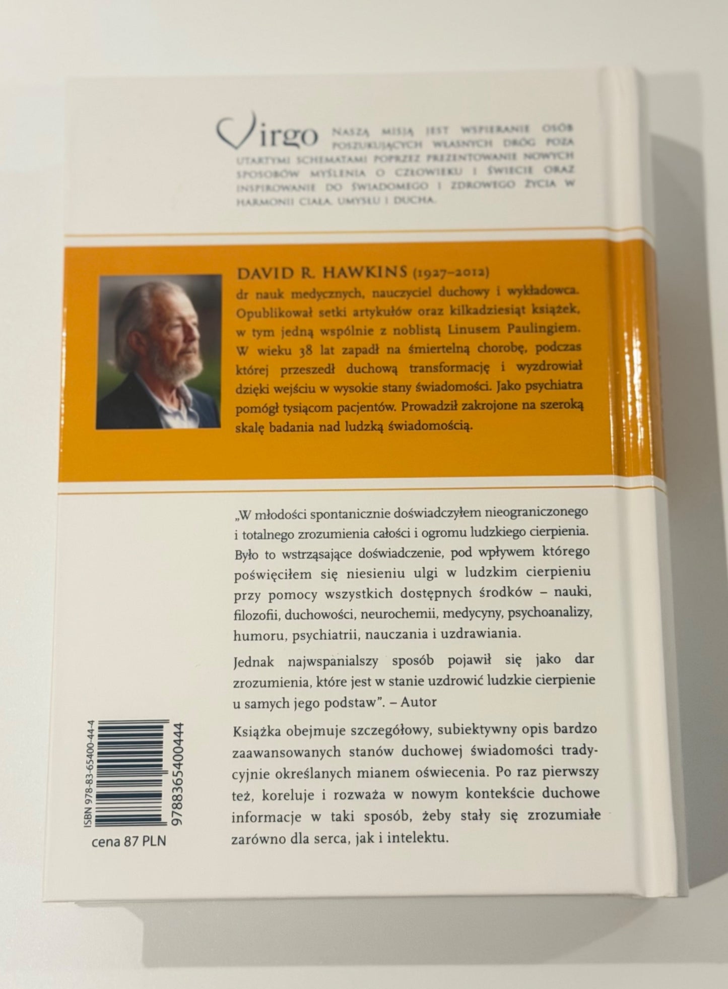 🇵🇱Polish Book - David R. Hawkins - Oko w oko z jaźnią. Przed którą nic nie jest ukryte