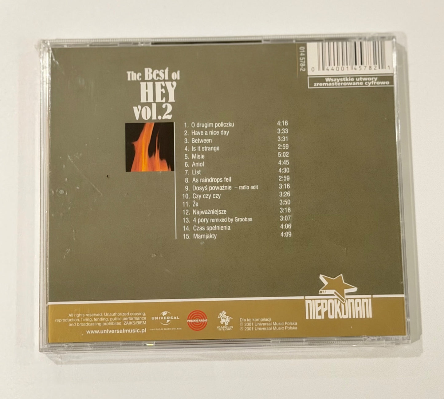 🇵🇱Polish Music CD - Hey - The Best of Hey vol.2 (2001)