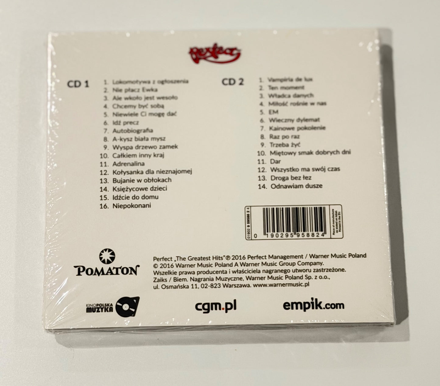 🇵🇱Polish Music CD - Perfect - The Greatest Hits (2 CD)
