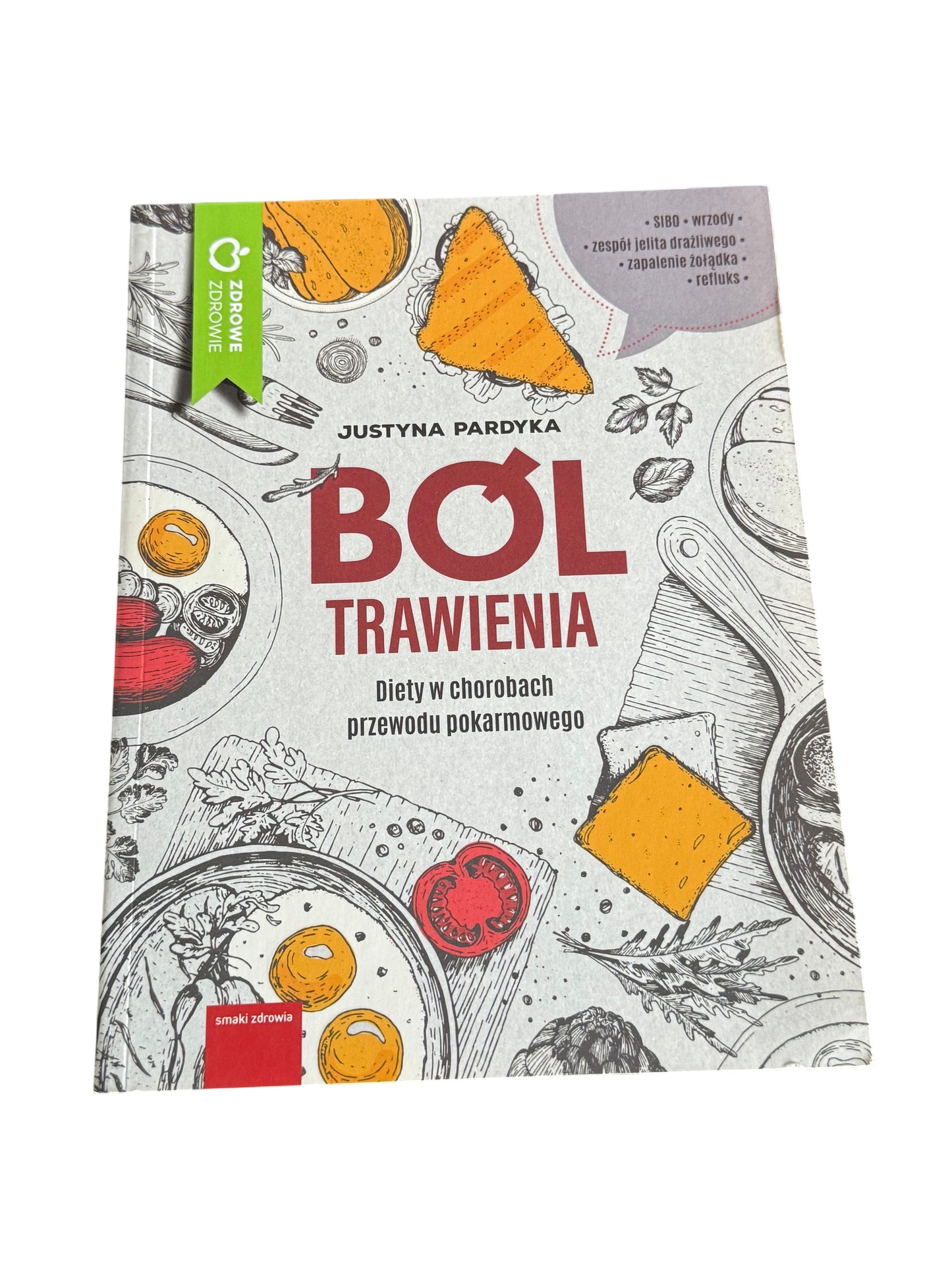 Polish 🇵🇱 Book - Justyna Pardyka - Ból (Bol) Trawienia