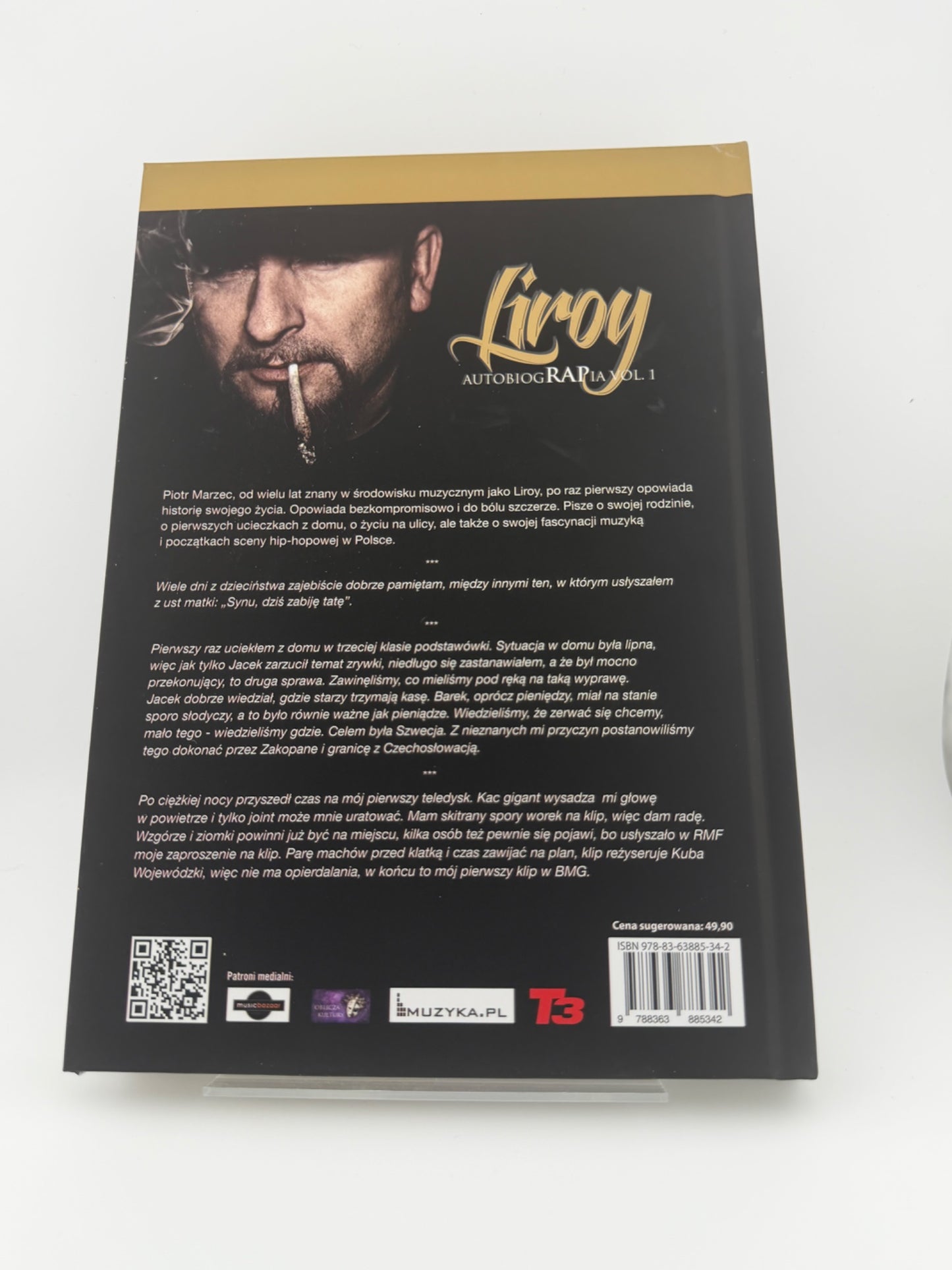 🇵🇱Polish Book - Piotr Marzec - Liroy - Autobiografia Vol.1 Polski Hip Hop Polski Rap