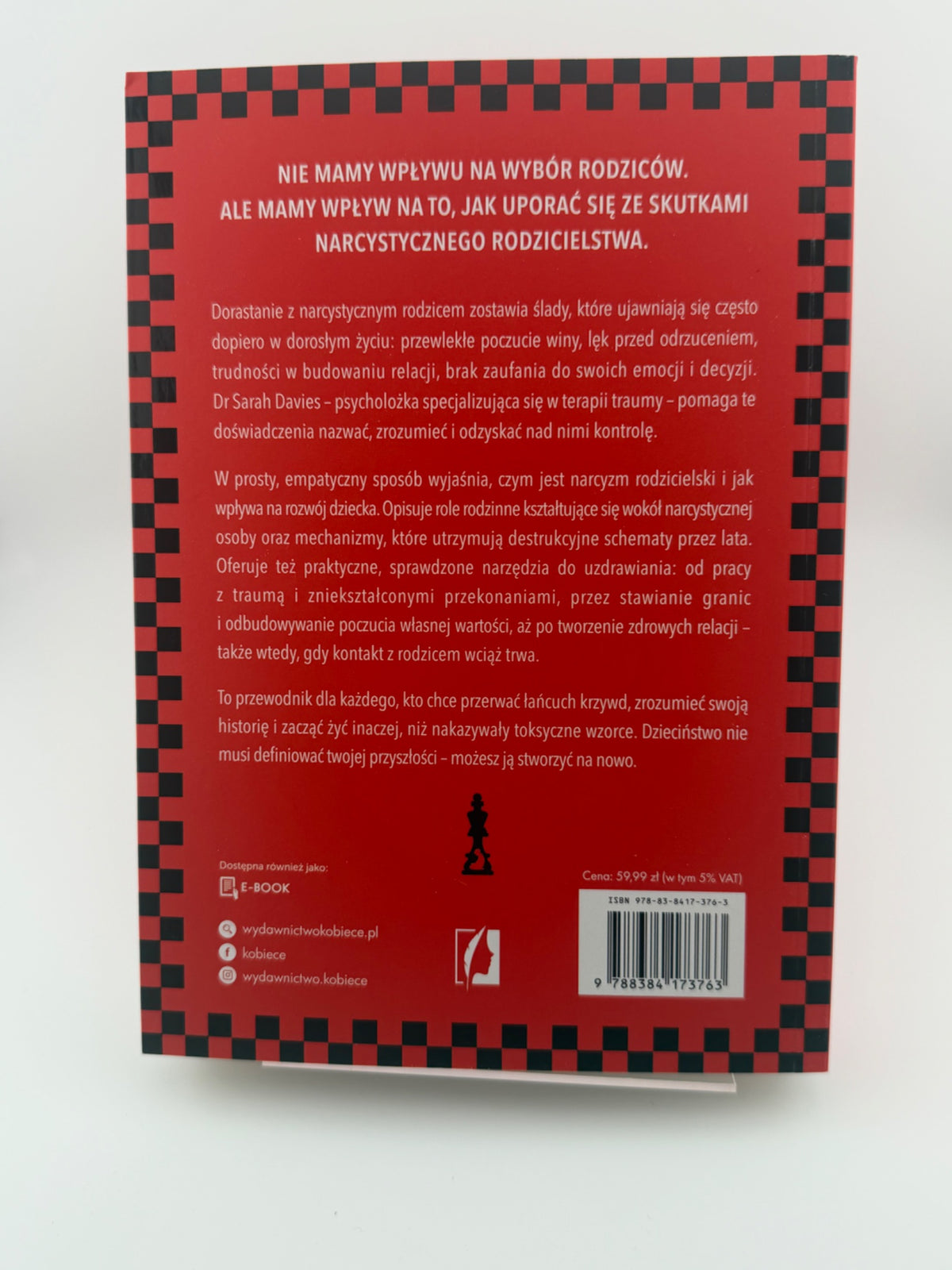 🇵🇱Polish Book - Dr Sarah Davies - Wychowani przez narcyzów