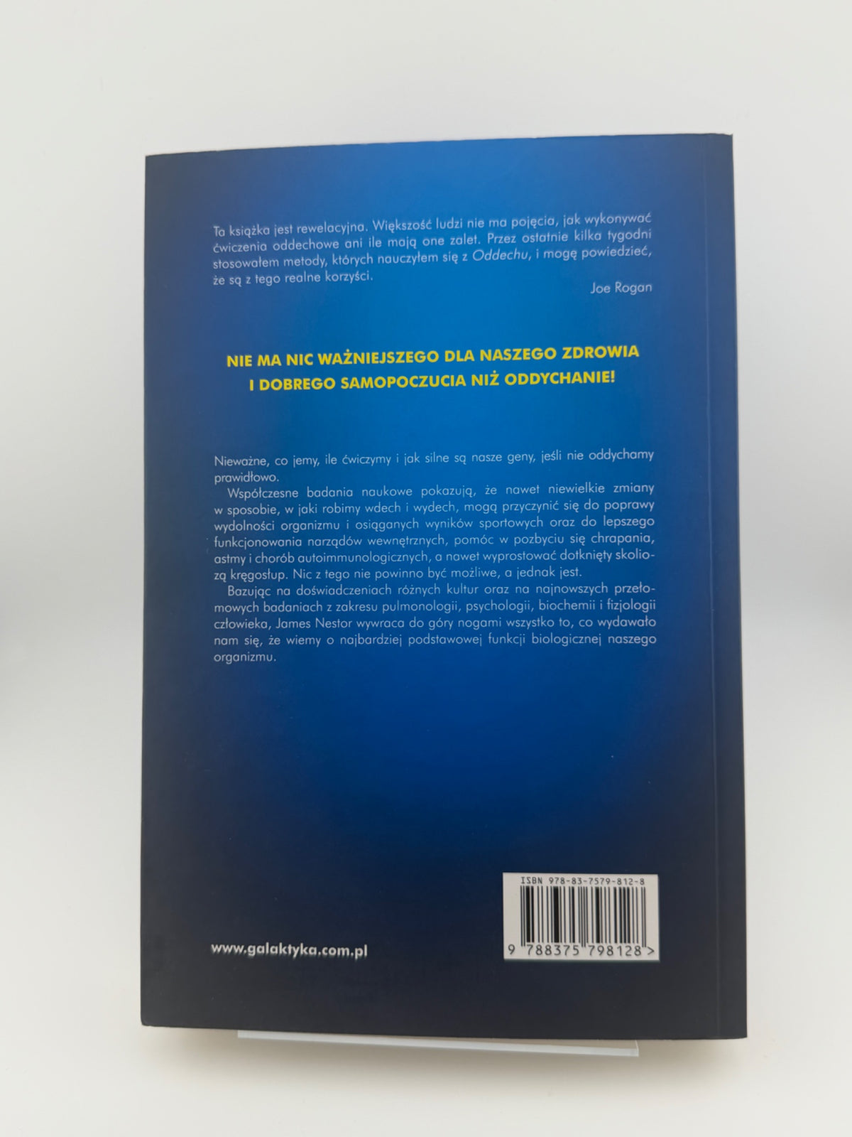 🇵🇱Polish Book - James Nestor - Oddech. Naukowe poszukiwania utraconej sztuki