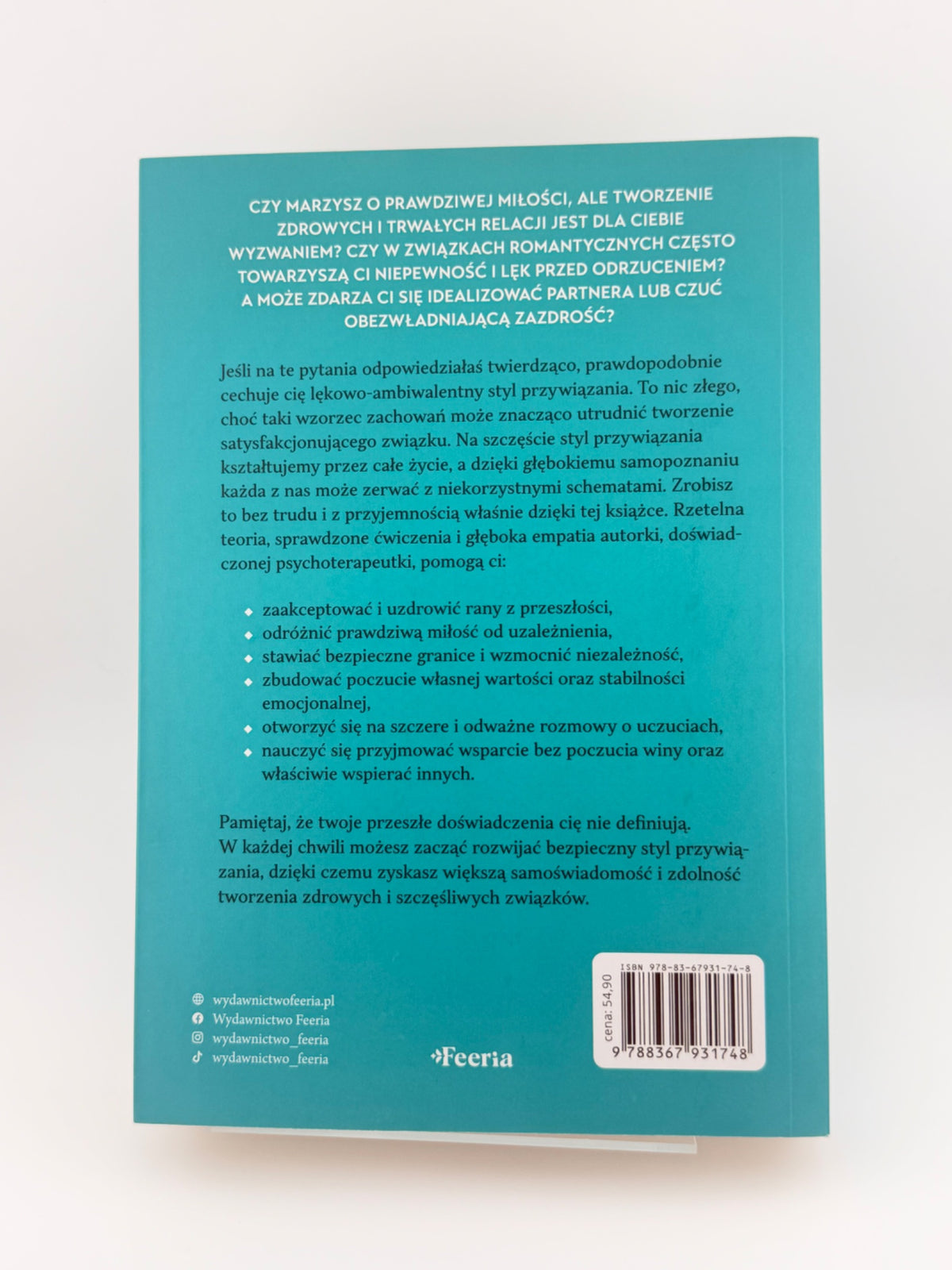 🇵🇱Polish Book - Jessica Baum - Lękowo Przywiązane. Jak zmienić swój styl przywiązania na bezpieczny