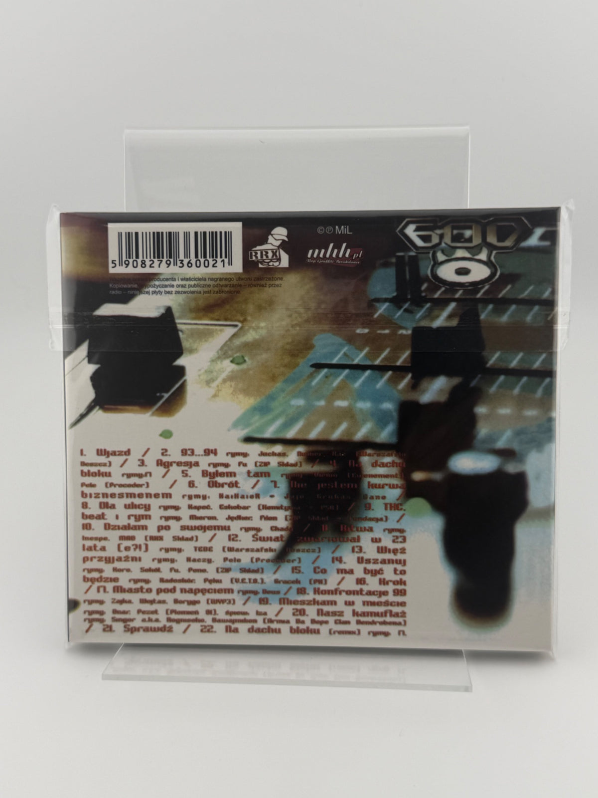 🇵🇱Polish Hip Hop CD - DJ 600V - Szejsetkilovolt