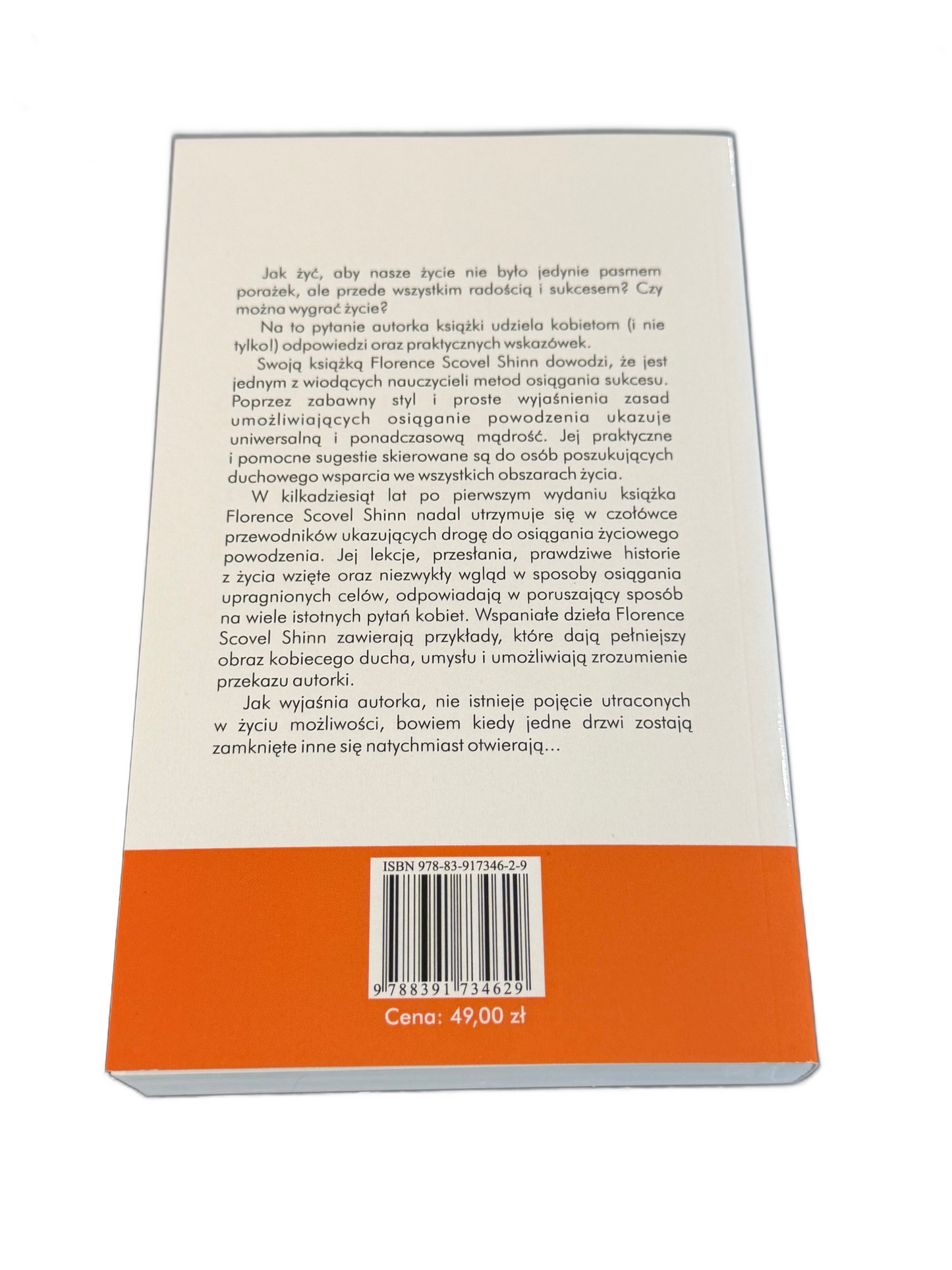 🇵🇱Polish Book - Florence Scovel Shinn - Gra Zycia (Życia) i jak w nia grac (grać)